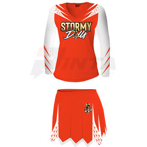Uniformes de Cheerl Girl hechos a medida de estilo único, fabricación de Pakistán, uniforme de porristas para deportes - Product Image 1