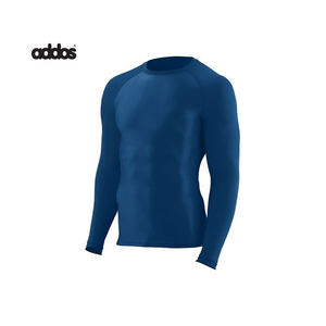 Rashguards de Jiu Jitsu sublimés directement en usine Concevez votre propre logo de surf à manches courtes Rash Guard personnalisé - Product Image 4