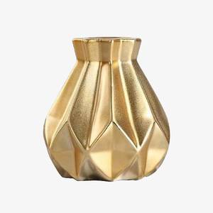 Juego de floreros de aluminio para el hogar y el Hotel, jarrón de plantas decorativo, acabado de plata, diseño moderno, soporte de metal, impresionante, 2 uds. - Product Image 6