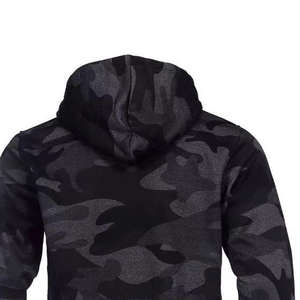 Haute qualité 100% coton hommes survêtements d'extérieur en gros couleur unie polaire pull pull sublimé hiver sweat ensembles - Product Image 6