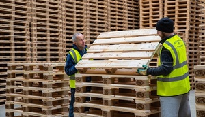 Meilleure palette en bois EPAL Euro 4-Way Application industrielle de haute qualité et à bas prix-Disponible à la vente - Product Image 3