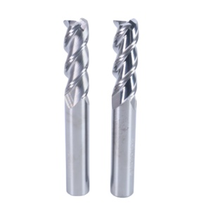 Mata Bor Flutes 55 Alloy untuk Baja dan Alat Pemotong Berlian End Mill 15/16 Bit Compression Cnc Endmill Downcut Dlc - Product Image 1