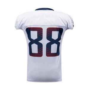 Nouveautés Maillot de football américain pour jeunes et adultes en maille respirante en polyester 100% Maillot surdimensionné en sergé pour garçons - Product Image 4