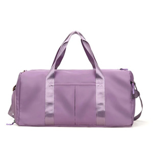 Bolsa de Deporte de Lona Personalizada para Mujer y Hombre, para Viajes, Deportes, Fines de Semana, Impermeable, Gran Capacidad, con Bolsillo Impermeable - Product Image 5