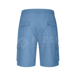 New Arrival Private Label Men's Casual Cotton <b>Cargo</b> Shorts Elastic Waist High Quality Breathable Quick Dry OEM Service Wholesale - Product Image 4