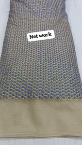 Tela bordada de algodón Kora puro de calidad superior de 44 pulgadas de ancho para vestidos de lujo de niñas y Ropa Étnica precio al por mayor - Product Image 3