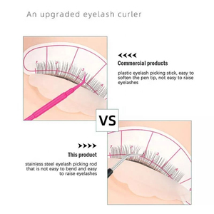 Outil de lifting des cils en acier inoxydable durable végétalien de qualité supérieure pour les procédures de lifting des cils et des sourcils, permanente rapide en 5 à 8 minutes - Artiste des cils - Product Image 5