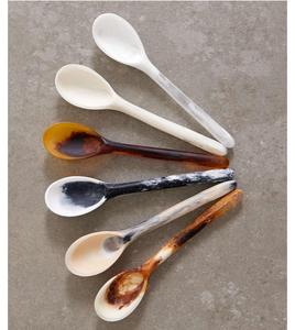 ชุดช้อนตวงทำจากเรซินเคลือบเงาสูงเครื่องใช้บนโต๊ะอาหารชุดช้อนชาเรซินเครื่องมือวัดแบบปรับแต่งได้ - Product Image 2