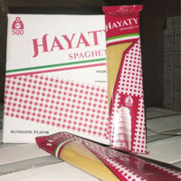 Meilleures ventes en Afrique, pâtes spaghetti 500g, marque Hayaty, blé dur de haute qualité, séché
