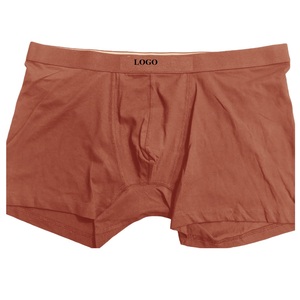 OEM ODM Men's High-Rise Woven Cotton <b>Polyester</b> Stripe <b>Boxer</b> Shorts Yearn Dyed Elastic Waistband Loose Fitting Breathable Pants - Product Image 2