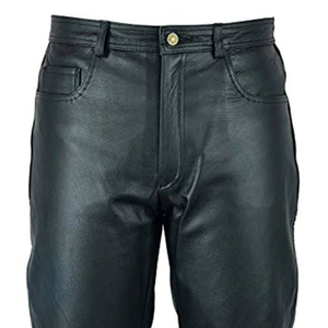 Pantalones de carreras personalizados para hombres y mujeres, pantalones de moto de cuero de vaca de nuevo estilo, transpirables y resistentes al viento para niños - Product Image 5