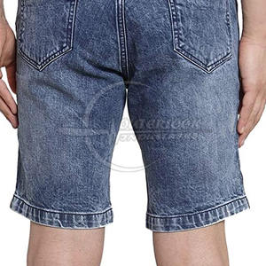 กางเกงยีนส์ขาสั้นสำหรับผู้ชายกางเกงขาสั้นแฟชั่นความยาวเต็มรูปแบบออกแบบได้ตามต้องการ - Product Image 6