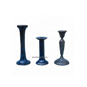 Portavelas de Metal de aluminio de estilo clásico para decoración interior de Navidad decoración del hogar a precio mayorista - Product Image 1