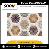 Carreaux de sol nouvellement arrivés 300x300mm Carreaux de sol en céramique ordinaires pour la décoration de la maison et de la villa à un prix abordable