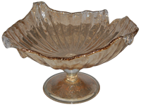 Tammaro Home Eros Gold Chips Verre de Murano Décoration d'intérieur de luxe Design artisanal italien haut de gamme