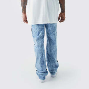 Jogging pour hommes de haute qualité, streetwear personnalisé, vintage, délavé à l'acide, 100% coton, délavé au soleil, poids lourd - Product Image 2