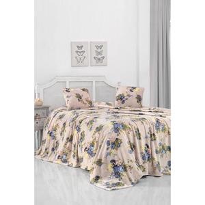 Coperta singola in bambù di lusso Sibirica crema Maxstyle