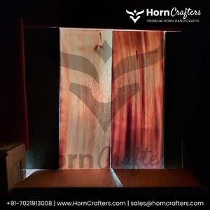 แผ่นเขาควายสีหมายเลข1แตรสีขาว100% ธรรมชาติมีให้เลือกมากกว่า15สี - Product Image 2