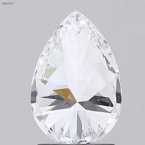 E Color-diamante Labgrown pulido en forma de pera, HPHT-CVD, joyería de Diamante Suelto, VS2, tamaño de claridad 1.71Ct - Product Image 2