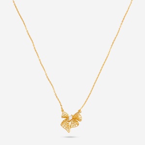 White Gold Plated Rhodium Diamond Pendant <b>Necklace</b> with Box Chain-Trendy Religious Jewelry for Wedding Occasions - Product Image 1