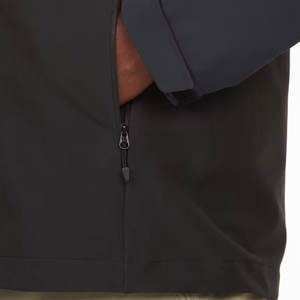 Tendance Veste Softshell Homme À Capuche Décontractée Hiver Streetwear Séchage Rapide Respirant Solide Polyester/Nylon - Product Image 4