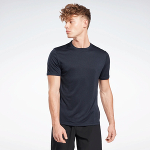 Maillot de gym respirant uni à manches courtes pour hommes taille américaine séchage rapide polo imprimé personnalisé vêtements de sport de golf solide - Product Image 1