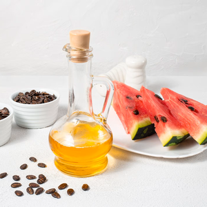 Huile de graines de pastèque biologique 100% pure pressée à froid en vrac pour la peau, les cheveux et les cosmétiques | Huile de support naturelle en gros - Product Image 1