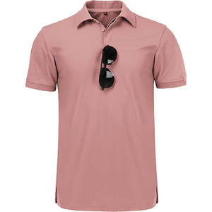 เสื้อโปโล2023แบบกำหนดเองได้เสื้อโปโลผ้าฝ้ายสีทึบเสื้อกอล์ฟผลิตจากผ้าฝ้ายรับประกันคุณภาพ - Product Image 1