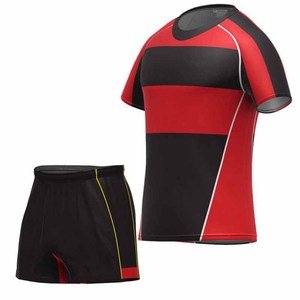 Vente en ligne de haute qualité Hommes Rugby Uniforme Heat-Transfer Bulk Team Jersey Breathable Sets - Product Image 5