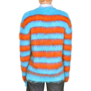 Fabricant pakistanais pulls en mohair pour hommes chandails en mohair légers pour hommes conception personnalisée chandails en mohair pour hommes - Product Image 3