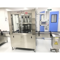 Machine de remplissage automatique de flacons de parfum en plastique BOV, remplisseuse à haute vitesse de sacs sur valve pour vaporisateur corporel, déodorant
