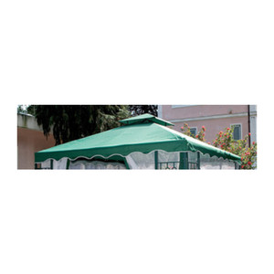 Telo di Copertura Superiore per Gazebo YF-3137R Verde - Product Image 1