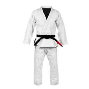 Nueva llegada blanco Jiu Jitsu Kimonos BJJ Gi artes marciales uniforme bordado personalizado hecho algodón Jiu Jitsu Gis/ BJJ Gi's - Product Image 1