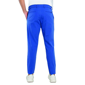 Pantalon évasé pour homme de haute qualité, taille élastique, décontracté, en sergé de coton, broderie personnalisée, séchage rapide, respirant, léger - Product Image 2