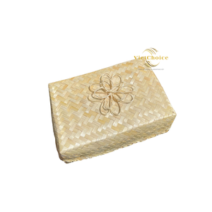 Cesta de mimbre de bambú de alta calidad al por mayor, accesorio de muebles personalizable duradero, precio especial, fabricante de Vietnam - Product Image 1