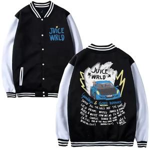 Chaqueta Universitaria de Cuero Genuino y Lona Ecológica, Transpirable, para Hombre y Mujer, Estilo Hip Hop de Invierno - Product Image 1