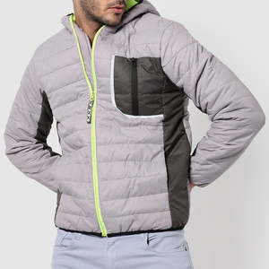 Veste matelassée pour homme sur mesure de haute qualité, col montant tendance, streetwear, haut fin pour l'hiver - Product Image 5