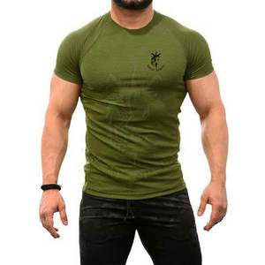 Camiseta de Fitness para hombre hecha a medida con diseño único, camisetas de Fitness para hombre recién llegadas, camisetas de secado rápido de tamaño personalizado para hombre - Product Image 1