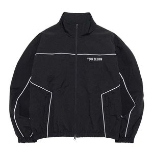 2025 nuevo diseño 100% poliéster entrenamiento y ropa para correr chaqueta para correr para hombres ropa al aire libre rompevientos para hombres - Product Image 6