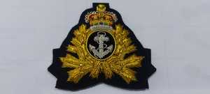 Insignias de Wok bordadas a mano Parches de emblemas del Reino Unido con alambre de lingotes Hecho de poliéster para etiquetas de prendas Tejidas Technics Direct UK - Product Image 6