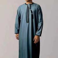 Jubbah pour hommes de haute qualité, vente en gros, Jubba marocaine, Thobe pour hommes, robe musulmane arabe, islamique