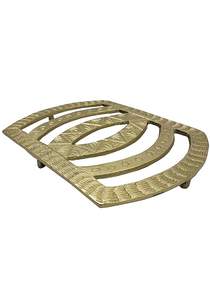 Salvamanteles de aluminio Salvamanteles de metal decorativo para ollas calientes y sartenes y platos - Product Image 4