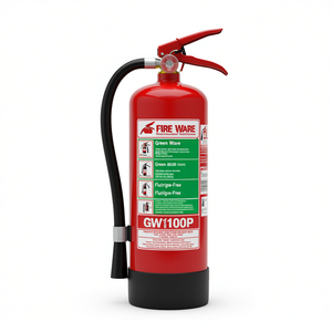 Extintor de Incendios con Ruedas 'Green Wave' de 25L, Libre de Flúor, Fabricado en Italia, Espuma de Primera Calidad, Producto GW100P de Alta Calidad - Product Image 2