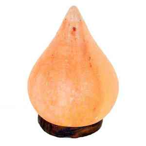 Eco Friendly Natural Crystal Rock Carved Pyramid-Shaped Pink Himalayan <b>Salt</b> Lamp Tear Drop Shape with Real Touch - Product Image 5
