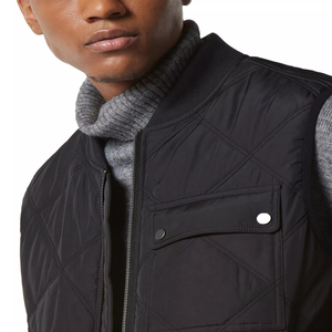<b>Men's</b> Quilted Vest New Design Liner Lightweight Sleeveless Custom Down Puffer Vests <b>Men</b> Wholesale High Quality Winter <b>Gilet</b> - Product Image 4