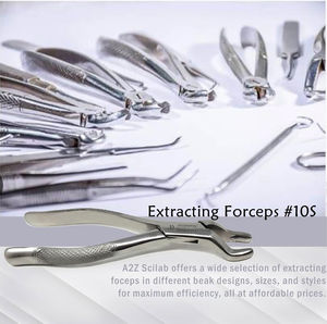 Fórceps de extracción Dental Manual de alta calidad Agarre ergonómico reutilizable profesional derecho e izquierdo 30 posiciones de mandíbula - Product Image 2