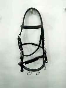 Horse Bridle Made in India Luxury <b>Sport</b> Horse Racing <b>Sports</b> <b>Entertainment</b> - Product Image 4