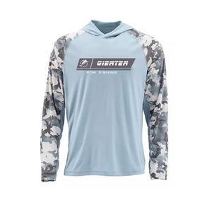 Vêtements de pêche 2026 UPF 50+ à séchage rapide et respirants, chemises de pêche à manches longues, design personnalisé, masque camouflage, sweat à capuche de pêche - Product Image 4