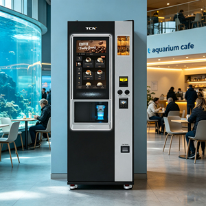 Máquina Expendedora de café TCN completamente automática para la máquina expendedora de café Grand Coffee Bean del centro comercial del aeropuerto - Product Image 5