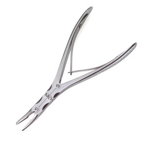 Taux de gros d'instrument chirurgical manuel de conception incurvée d'os de Beyer d'acier inoxydable résistant professionnel - Product Image 4